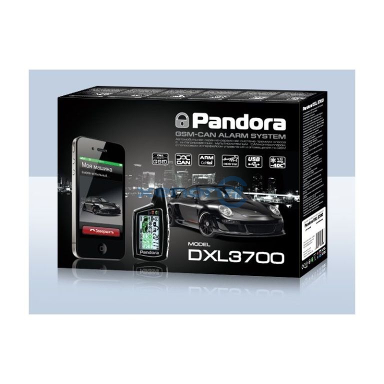 а/с PANDORA De Lux 3700 can GSM