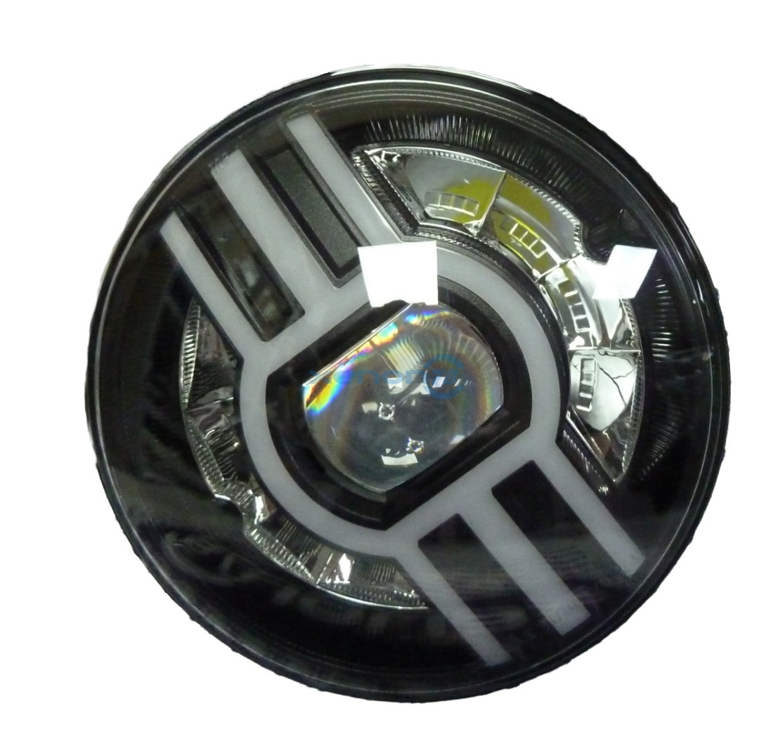 Фара-Круглая 7" LED  45W GLS(180х100) для JEEP, MB, Harley Davidson AO 115