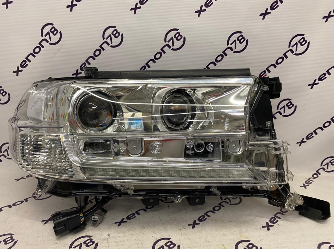 Фара Toyota LC200 LED 2016г Правая 8110560K10 б/у (новое стекло) 56638432 П1-10-3