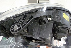 Замена штатных линз на линзы 3.0" Bosch AL D1S шестигранник - Mercedes-Benz W204 