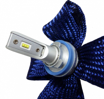 Светодиодная лампа H8 KLUNGER 5S (45W, 9-32v, с гибким радиатором)