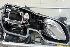 Чистка фары - Lexus GS (правая)