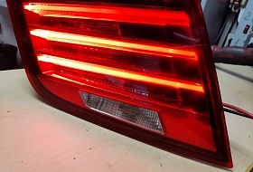 Ремонт светодиодов заднего фонаря на BMW F10