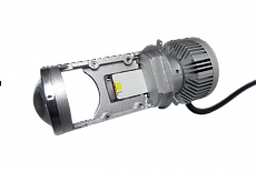 Новые светодиодные лампы под цоколь H4 с линзой P8 55W (12-24 В)