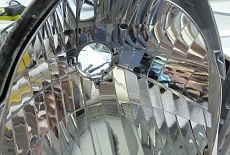Установка светодиодных линз 3,0" -  в рефлекторные фары Toyota Land Cruiser Prado 120