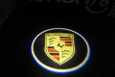 Светодиодные подсветки дверей с логотипами