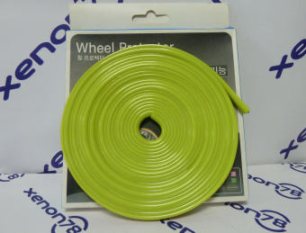 Защитная тюнинг-лента - ободок для дисков, цвет Жёлтый(Guard Weel) (длина 6,6м = 5 колёс по 22")