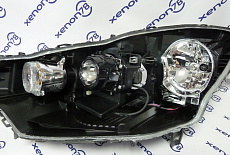 Замена штатных линз на светодиодные линзы (модули) 3.0" Klunger i6 - Peugeot 4007 