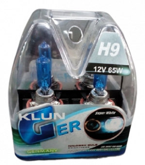Галогеновая лампа H9 KLUNGER WhiteLight (12v/65w, PGJ19-5, 1шт. упаковка на 2лампы)