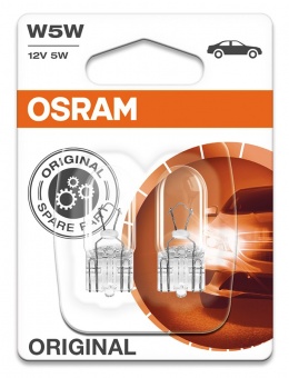 Лампа W5W OSRAM 12v 2825