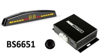 Система контроля слепых зон BS6651 (4+4+4=12 датчиков 22мм)