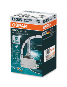 Лампа D3S OSRAM 66340CBN (+150%, 6200K) Cool Blue Intens Xenarc