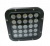 Фара-Балка LED25-Spot-75W (150х150х90 (9-32v, 25x3w CREE)  