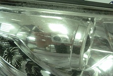 Замена галогеновых линз на светодиодные линзы (модули) 3.0" Eneg A3 MAX в фарах (Китай) Volkswagen Tiguan