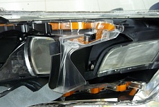 Замена штатных линз на линзы 3.0" Hella 3R - Audi Q7