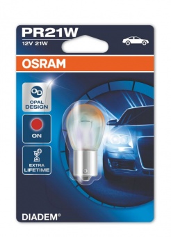 Лампа PR21W OSRAM 21W 12v  LDR-01B Diadem (Красная, зеркальная)
