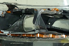 Замена штатных линз на линзы 3.0" Hella 3R - Audi Q7