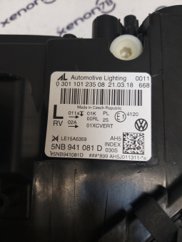 Фара VW Tiguan 18г. Full LED L 5NB941081D  б/у(ремонт шипа) П1-4-2