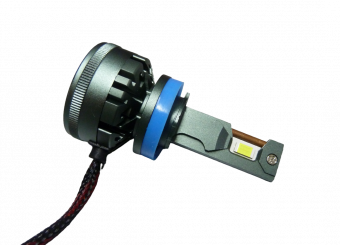 Светодиодная лампа Н11  V45 (12v, 45W, с куллером охлаждения, внешний драйвер)