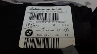 Фара BMW X4 F26 LED левая 7400017-06 БУ ремонт верхнего крепления П1-1-4