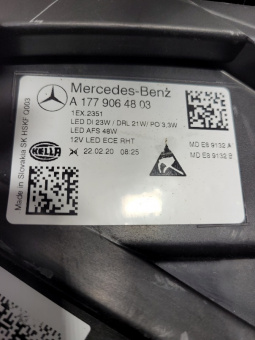 Фара Mercedes-Benz A-class W177 правая A1779064803 бу (РК верх.кр.) П1-13-5