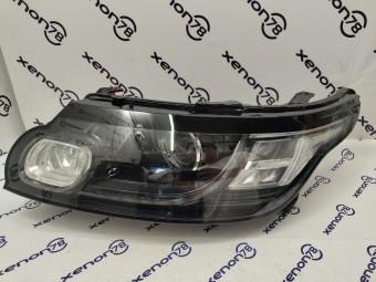 Фара Range Rover Sport левая Black ксенон DK62-13W030-BE БУ 17г.(чёрная) П1-4-6