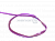 Лента гибкий неон 1м цвет Фиолетовый Т-профиль